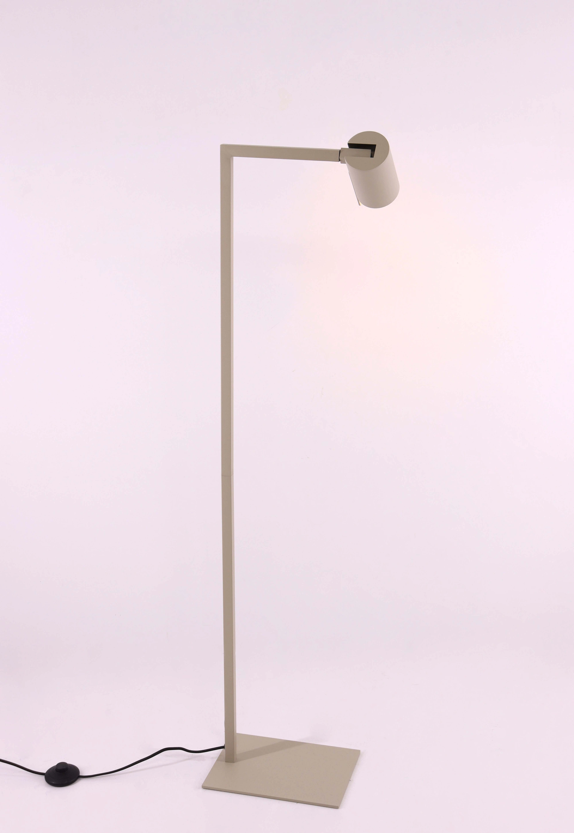 Vloerlamp Taupe strak gu10 hoogte 130cm 45842