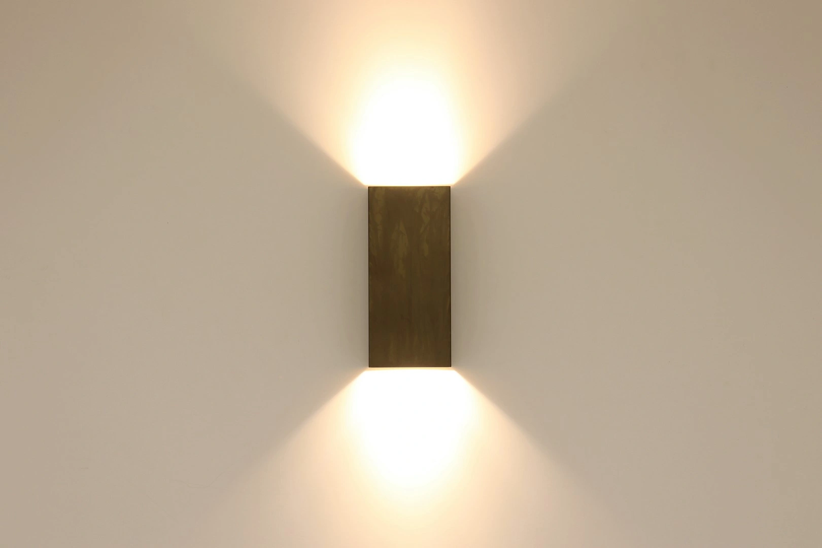 Wandlamp - metalic brons - up down - Gu10 44888