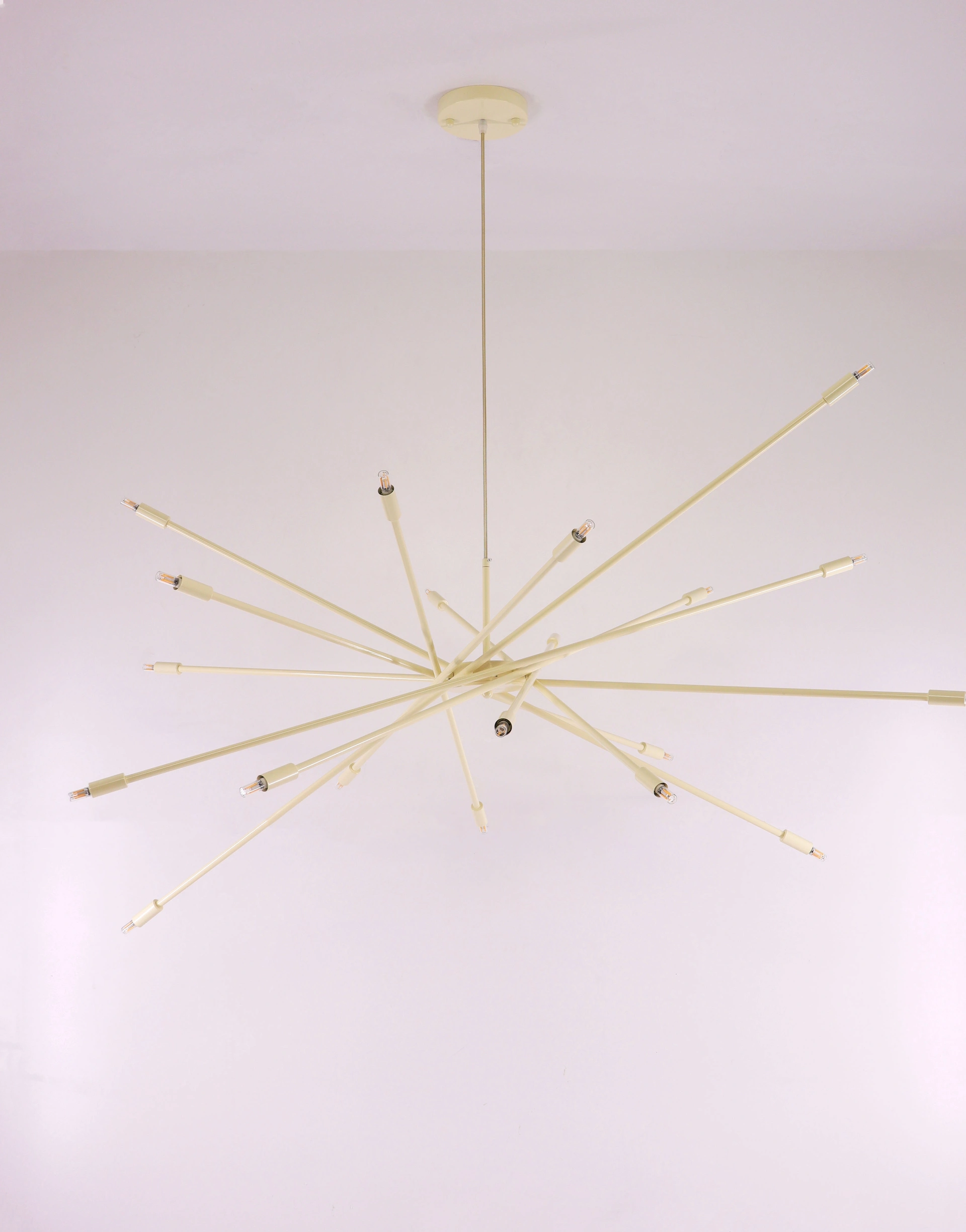 Mikado hanglamp vide lamp zand/beige 145 cm 20x G9 61189