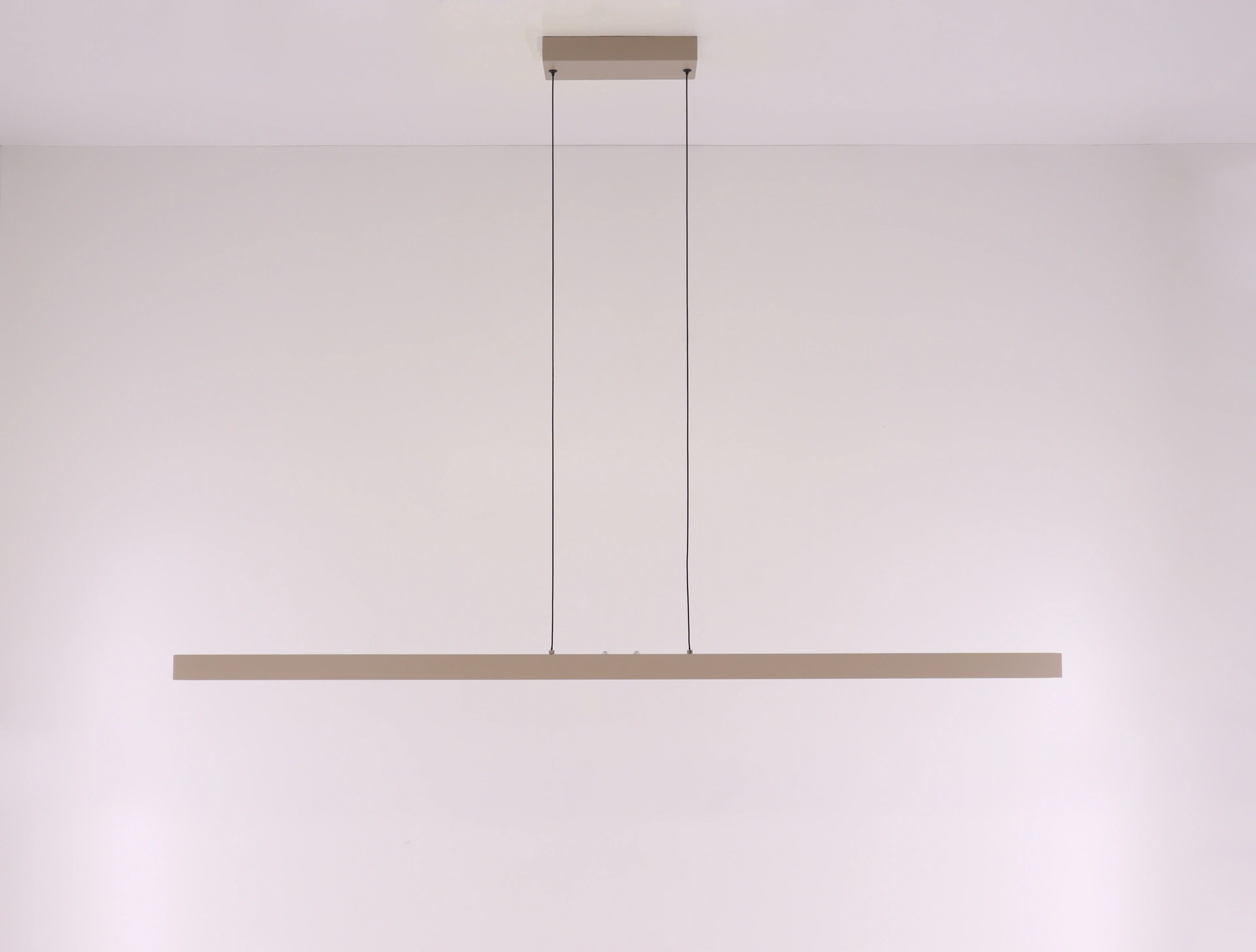 Hanglamp Tindra zand/beige 140 cm up & down LED - touchdimmer 45507