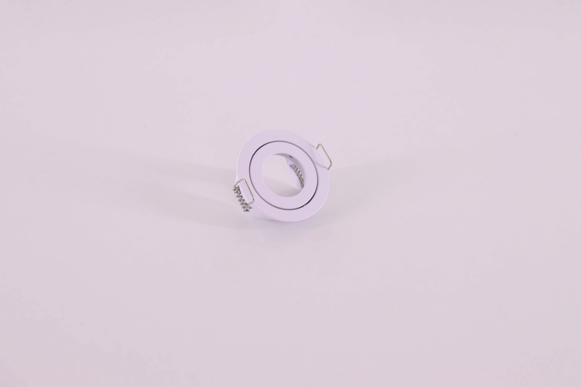 Witte ronde mini inbouwspot - Diameter 55 mm – zaagmaat 48 mm – geschikt voor Mini GU10 & MR11  46601