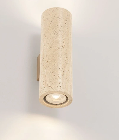 Wandlamp up/down verlichting GU10 Gold Metal Base 25 cm SW10528