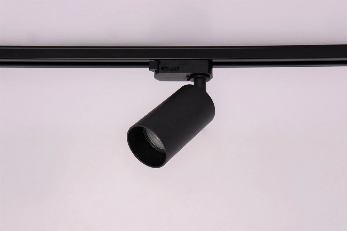 Railverlichting railsysteem Luxe - 4xGu10 - mat zwart - 2 meter 4 spots SW14493B