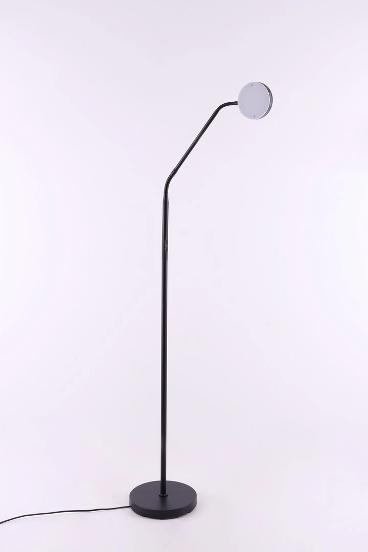 Staande Leeslamp Zwart | LED 10W Dim-to-Warm Dimbaar | 135cm 42001