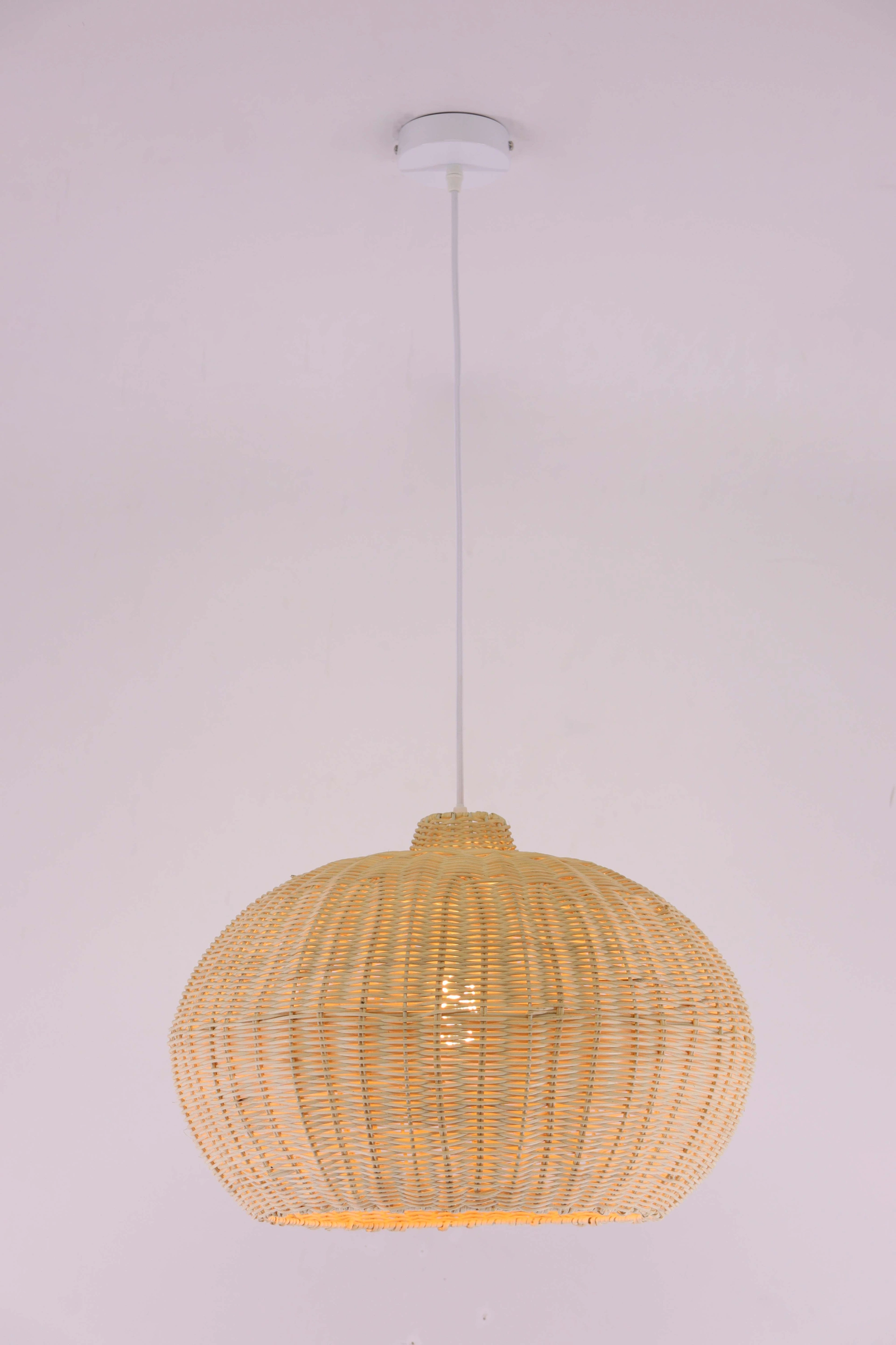 Hanglamp rond - Rattan naturel - Diameter 45cm 46644