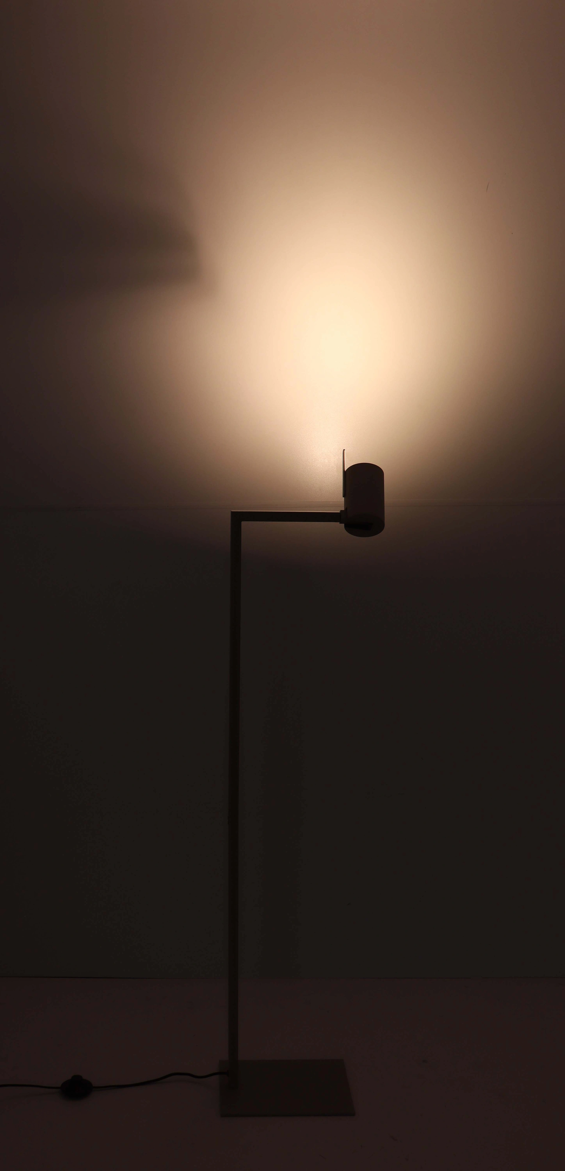 Vloerlamp Taupe strak gu10 hoogte 130cm 45842