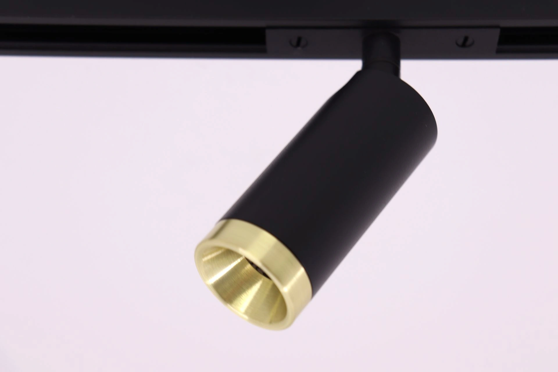 Complete railverlichting set FLAT LUXE 2 meter zwart met 4 zwarte Domino spots incl. LED SW10615