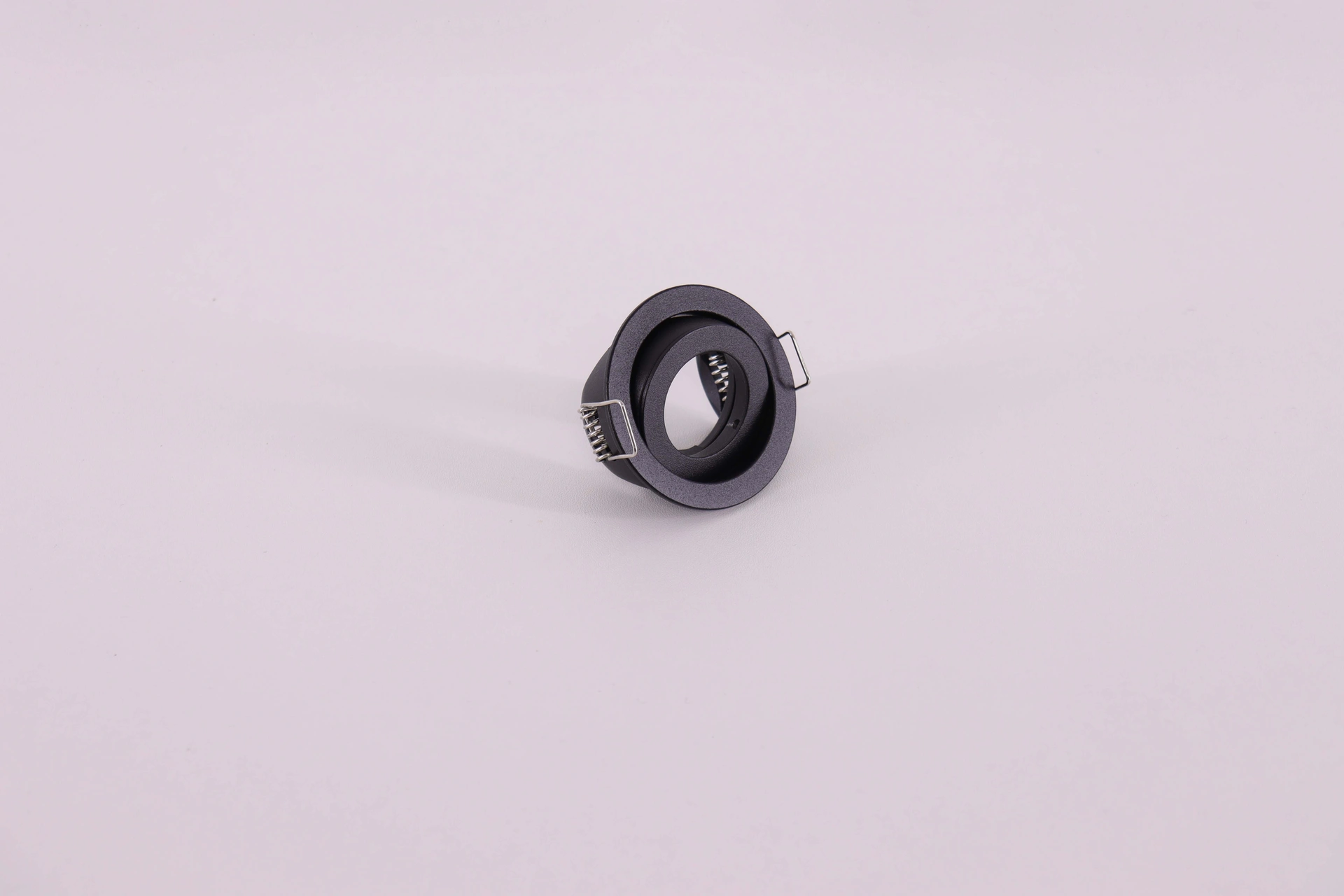 Zwarte ronde mini inbouwspot - Diameter 55 mm – zaagmaat 48 mm – geschikt voor Mini GU10 & MR11 46600