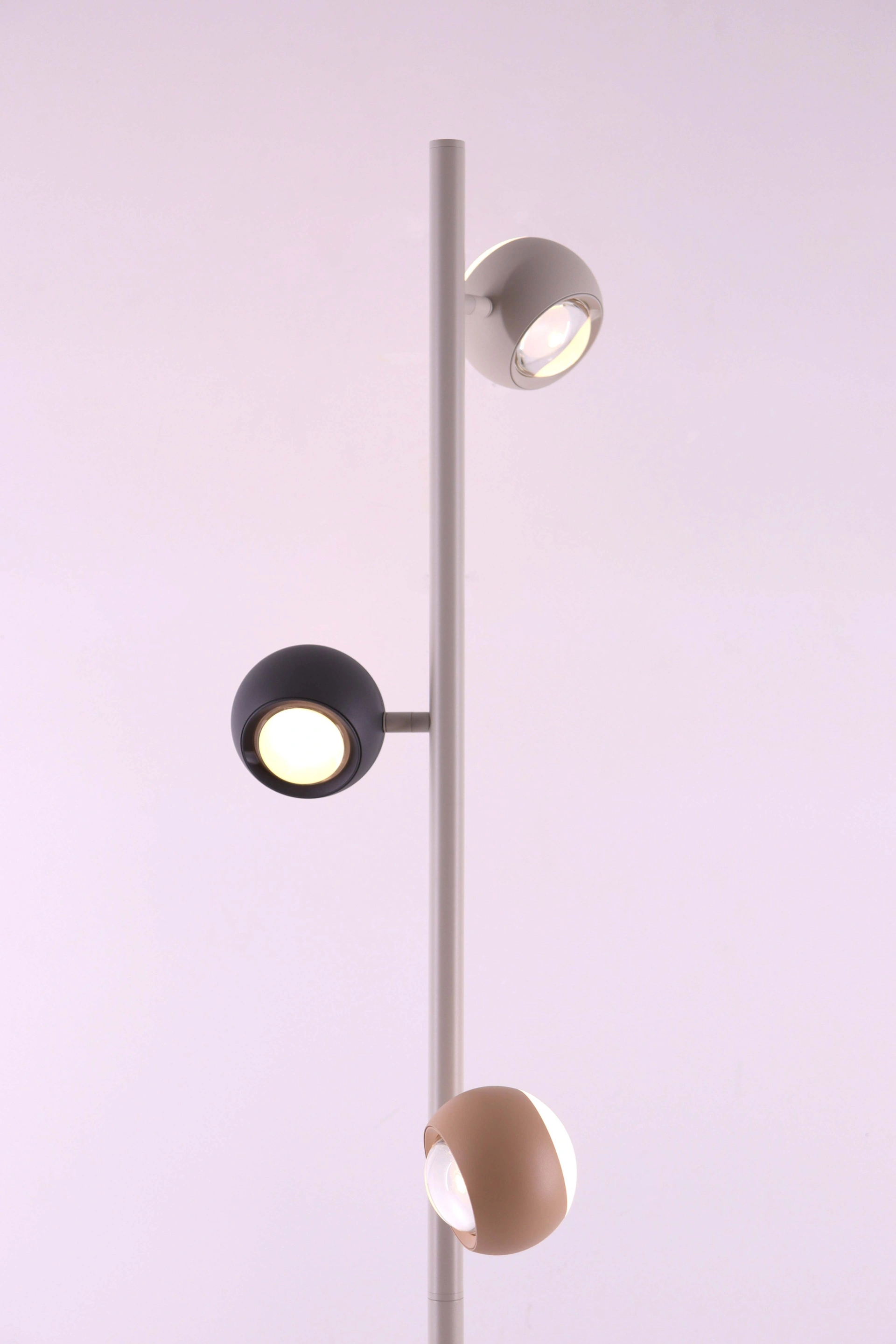 Musterring Cannon LED vloerlamp 3-lichts multicolor 150 cm – dimbaar 46732