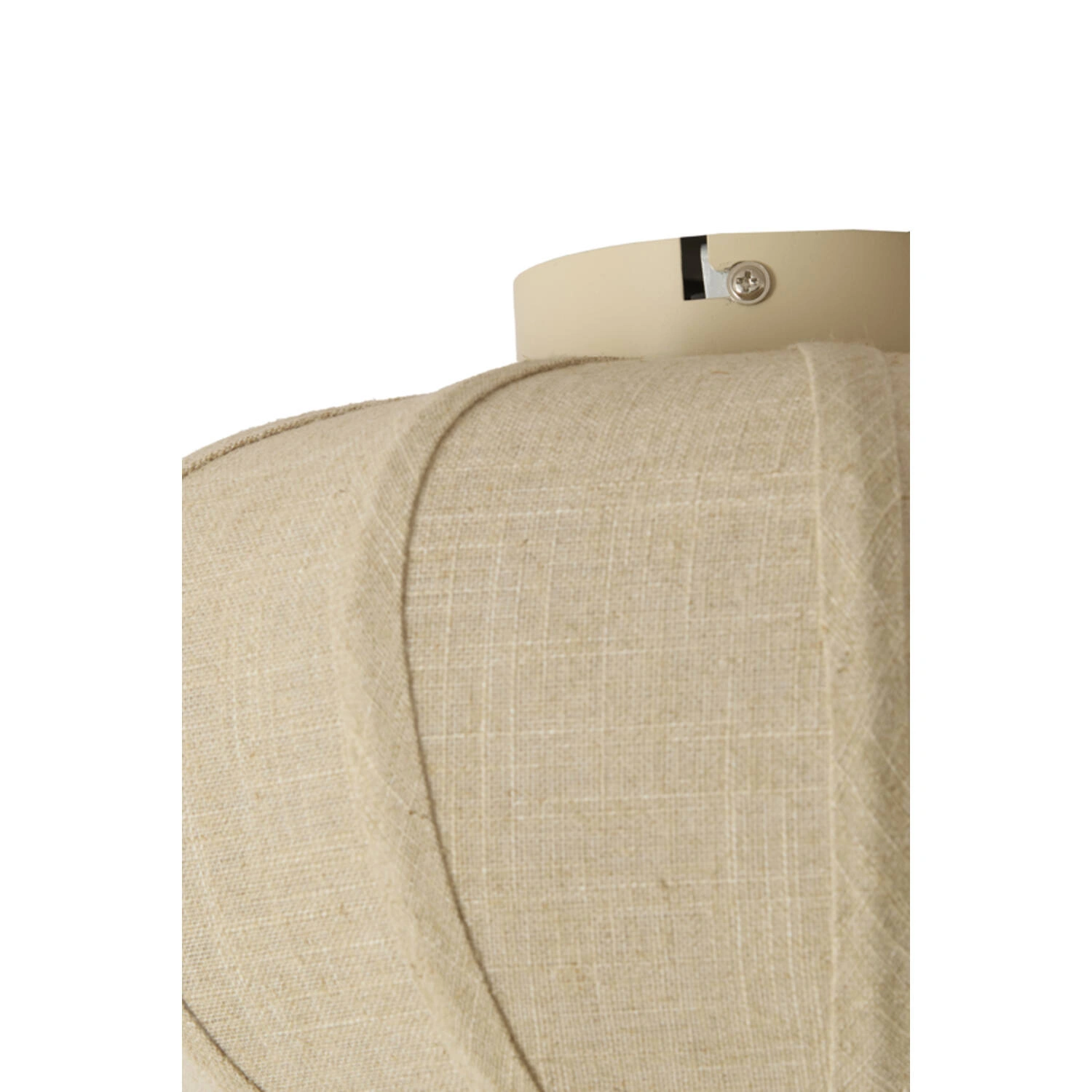 Plafondlamp Linnea natuurlijk linnen - naturel beige Ø30 cm 46867
