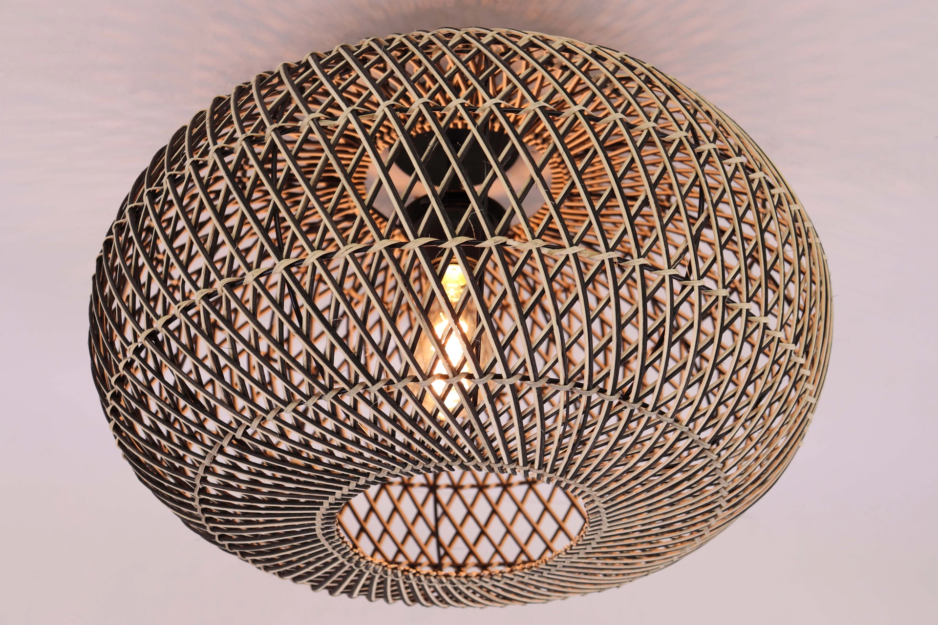 Plafondlamp Rotan Naturel – Diameter 50 cm – Japandi Design – E27  61245
