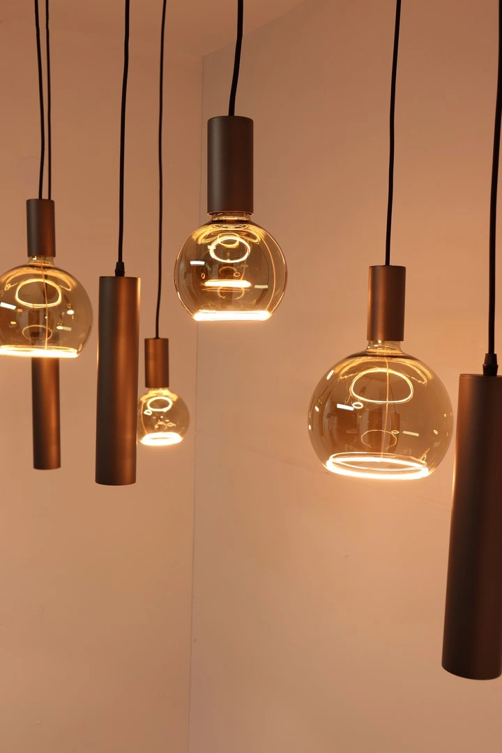 Hanglamp Cacao 8-lichts 135 cm incl. Segula Floating LED en excl. GU10 spots 50275