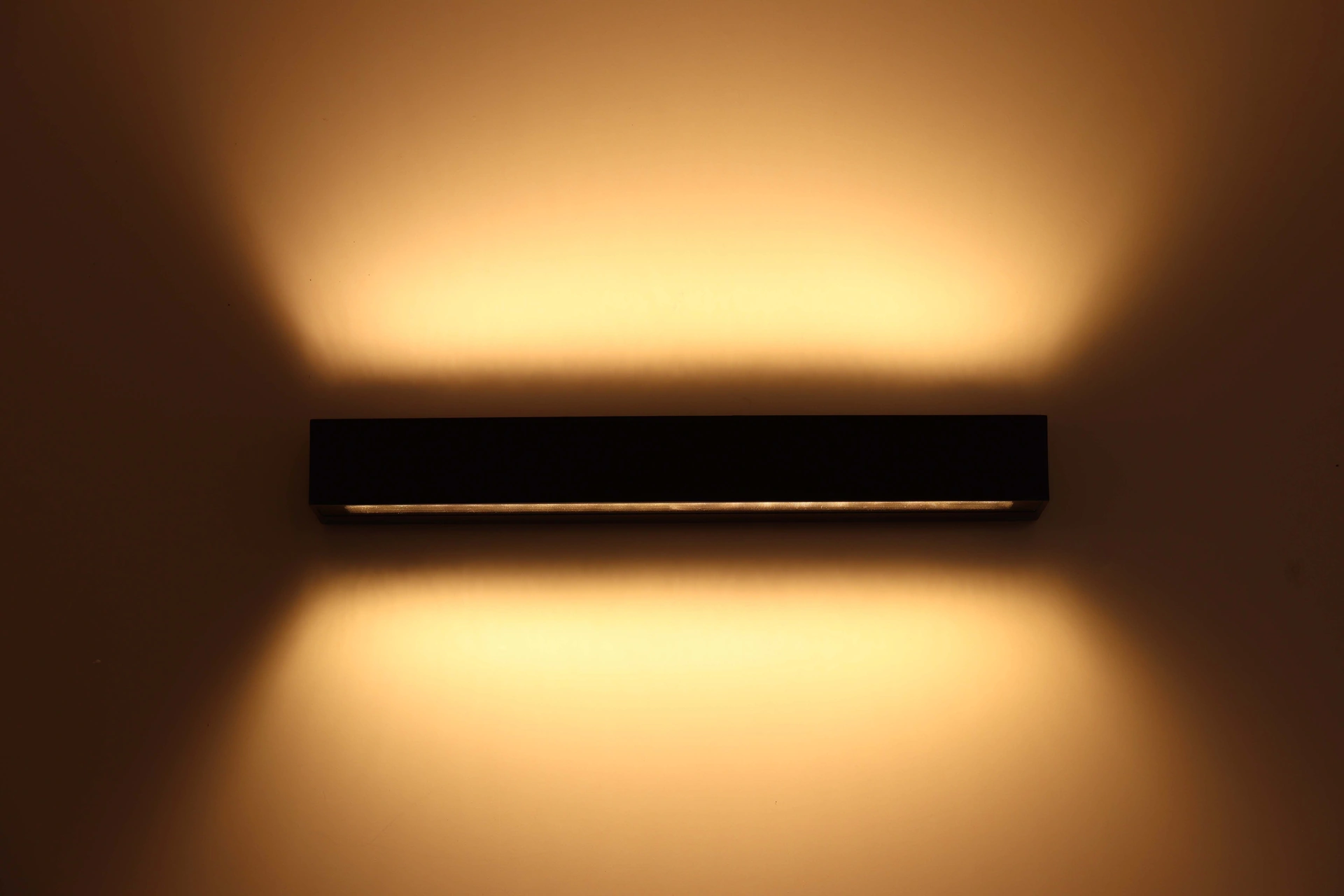 Wandlamp strak dip-switch - Zwart - 50cm IP65  46676