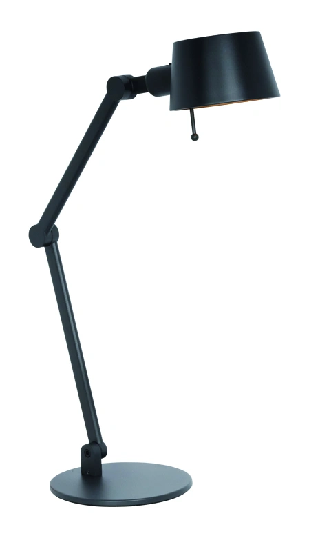 Tafellamp bureaulamp - verstelbaar - zwart 46793