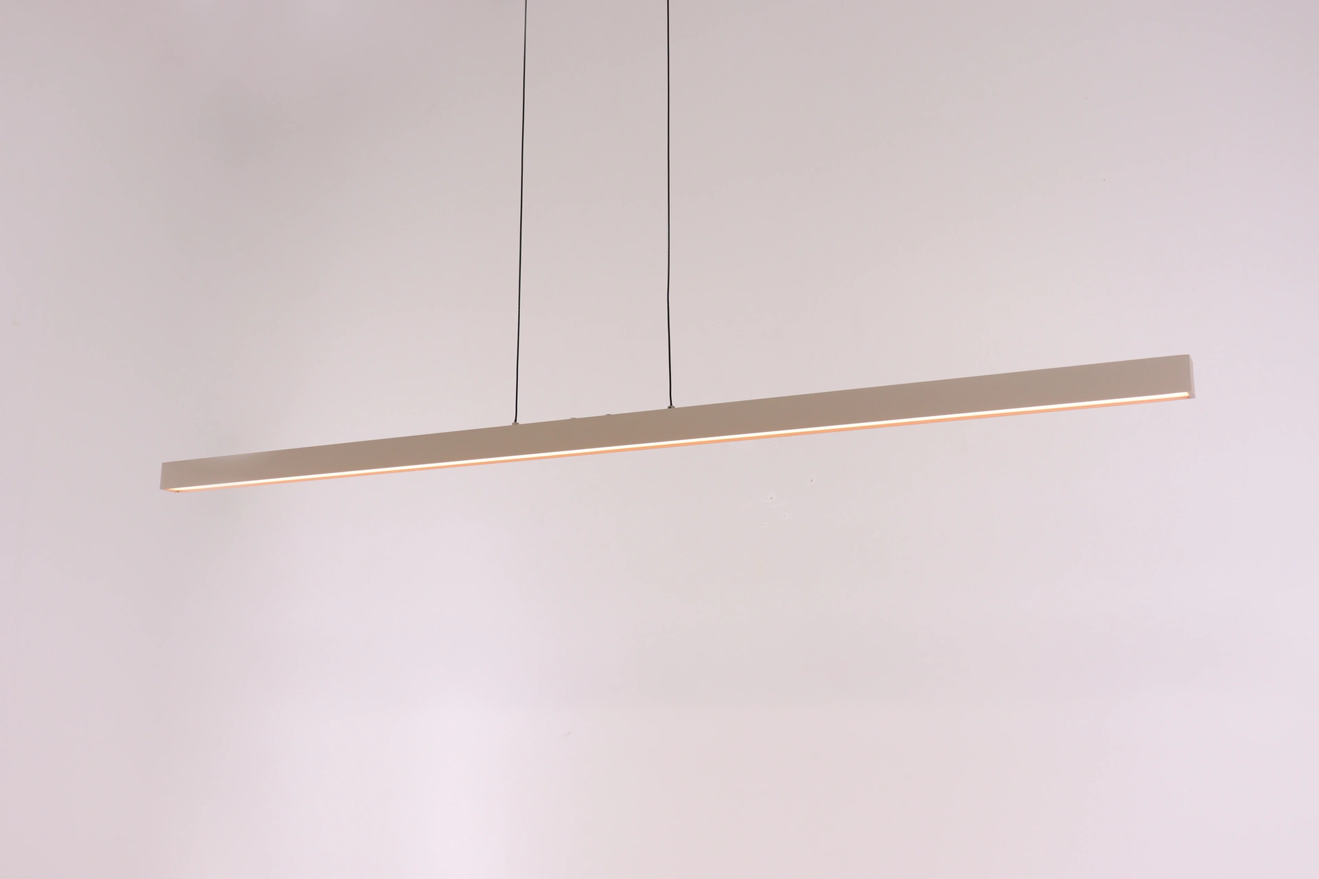Hanglamp Tindra zand/beige 140 cm up & down LED - touchdimmer 45507