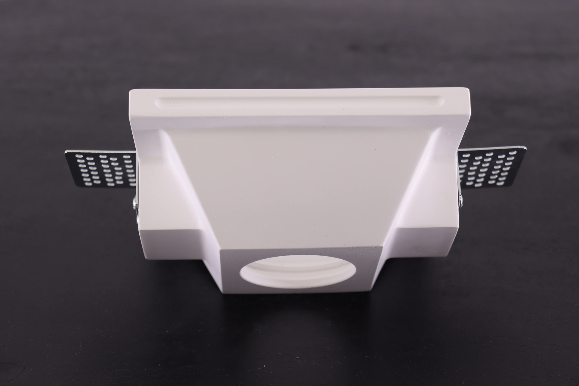 Trimless inbouwspot rond wit - binnenmaat dia 10cm  44929
