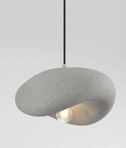 Organische hanglamp Stone Gray 40 cm SW10525