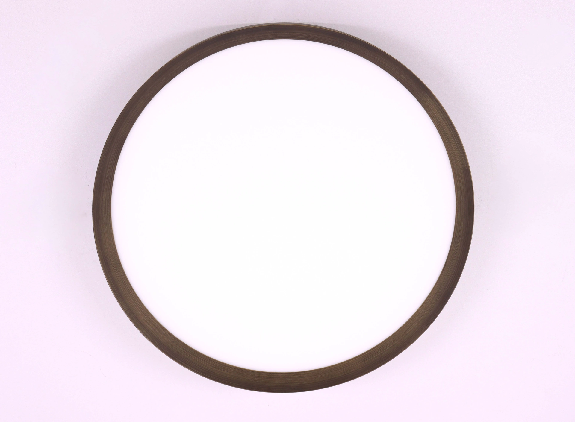 Plafondlamp rond brons dia. 50cm dimbaar  46618