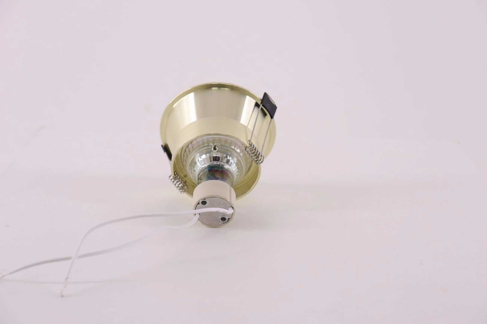 Inbouwspot GU10 Goud – Zaagmaat 7,5 cm 46151