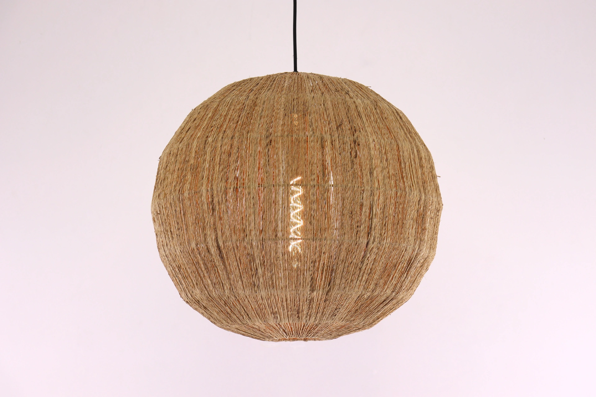 Jute hanglamp bol 50 cm natuurlijke lamp 46439