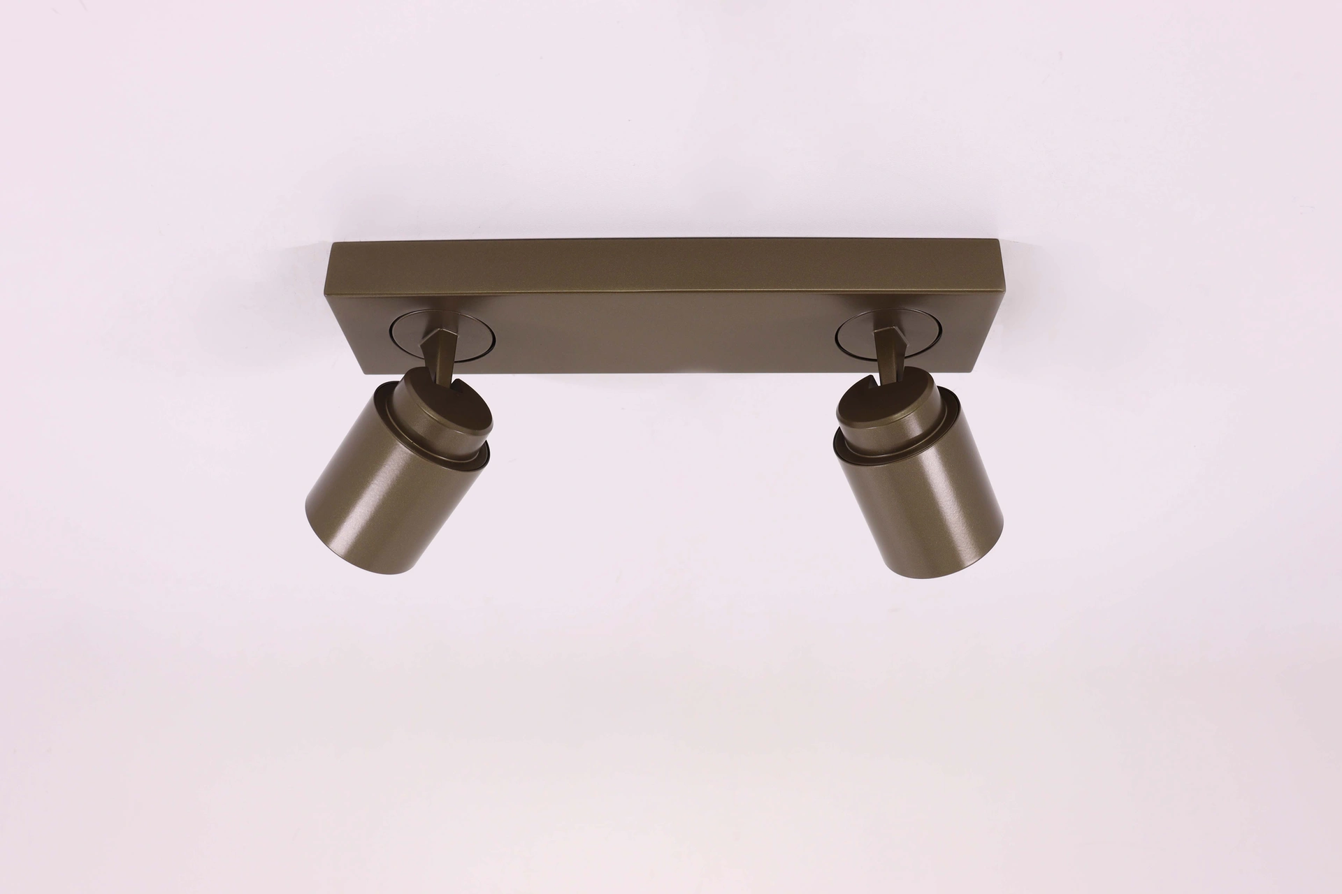 Opbouwspot Razza 2-lichts brons langwerpig – GU10  46915