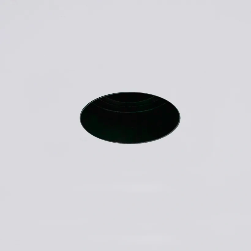 Trimless inbouwspot Zelda zwart IP65 Rond GU10 46953