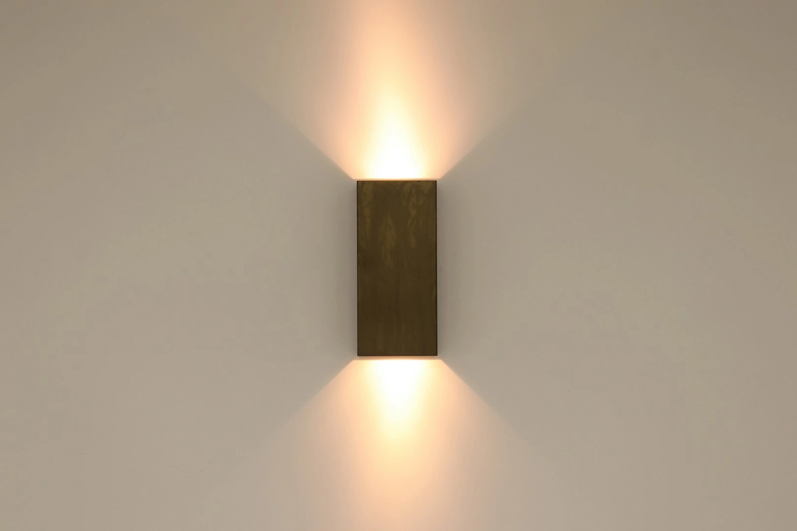 Wandlamp - metalic brons - up down - Gu10 44888
