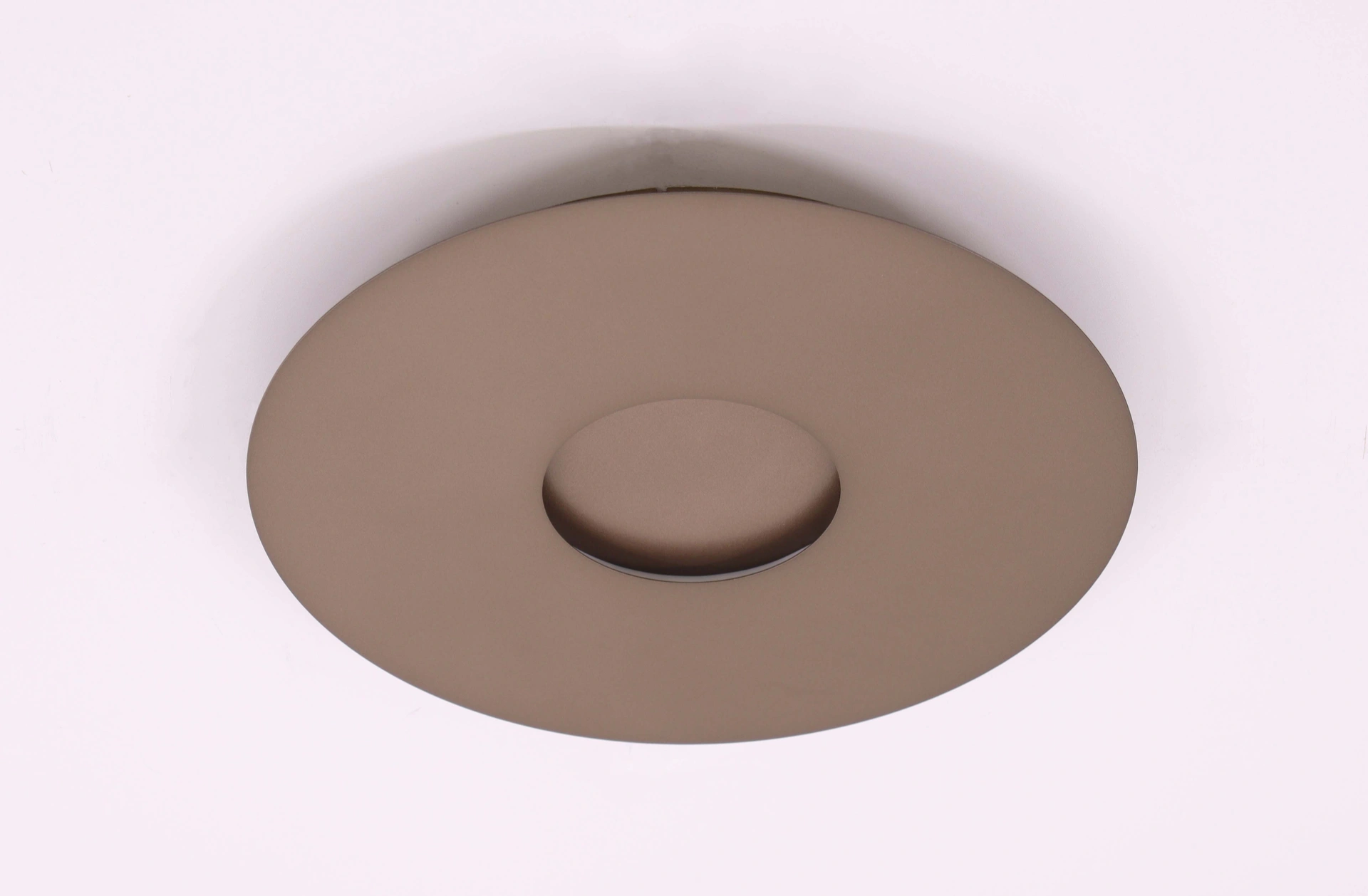 Moderne Plafondlamp Anodic Bruin 40 cm – 3 Standen Dimbaar met Memory – 2700K LED 46749