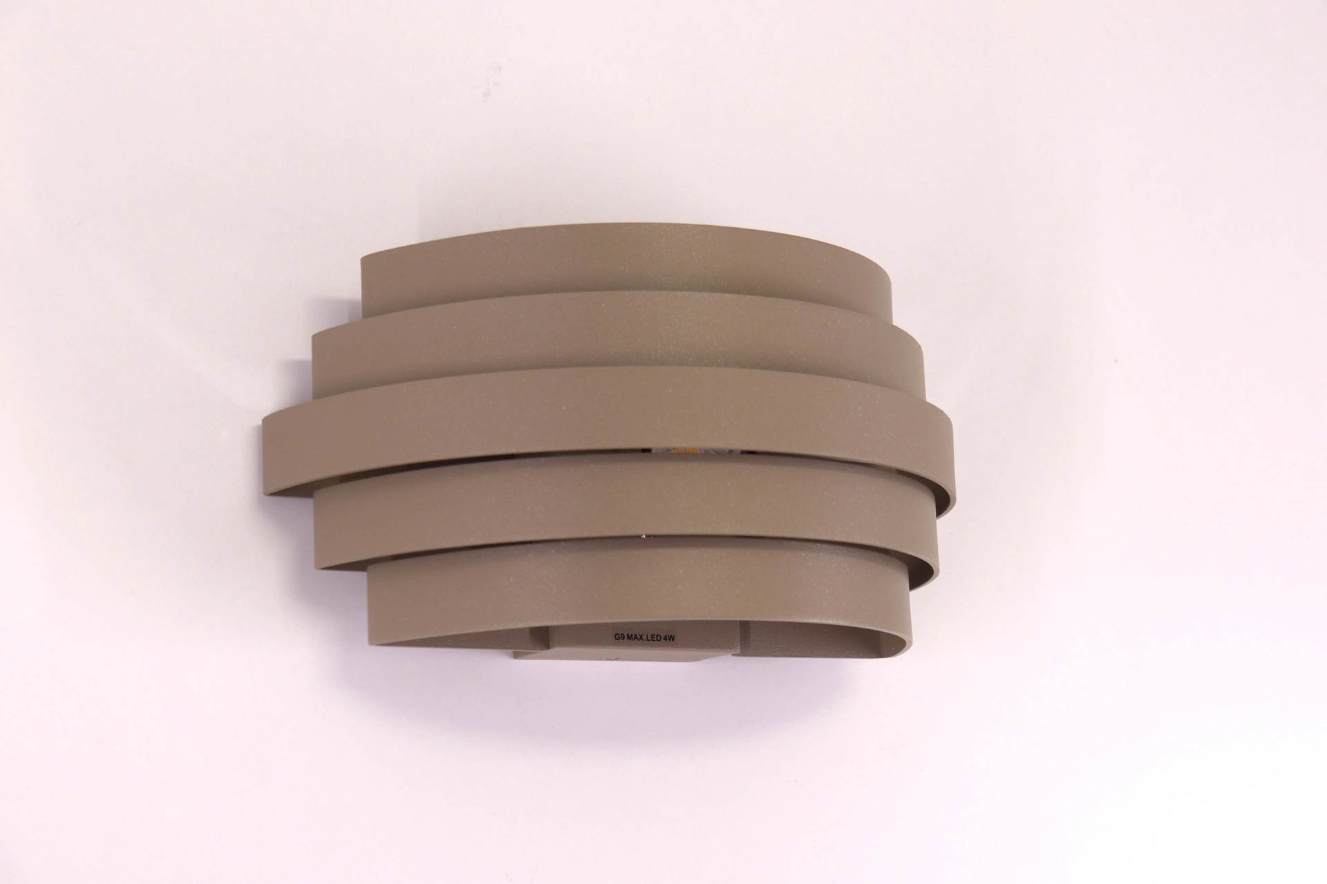 Moderne Wandlamp Zand/Beige – Indirect Licht – 25 cm – G9 46212