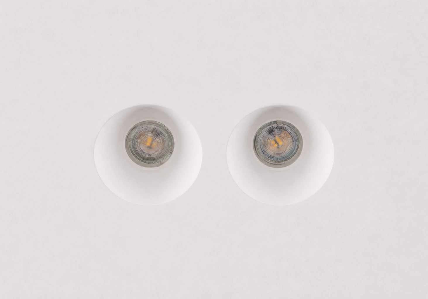 Trimless inbouwspot rond wit 2-lichts 44930