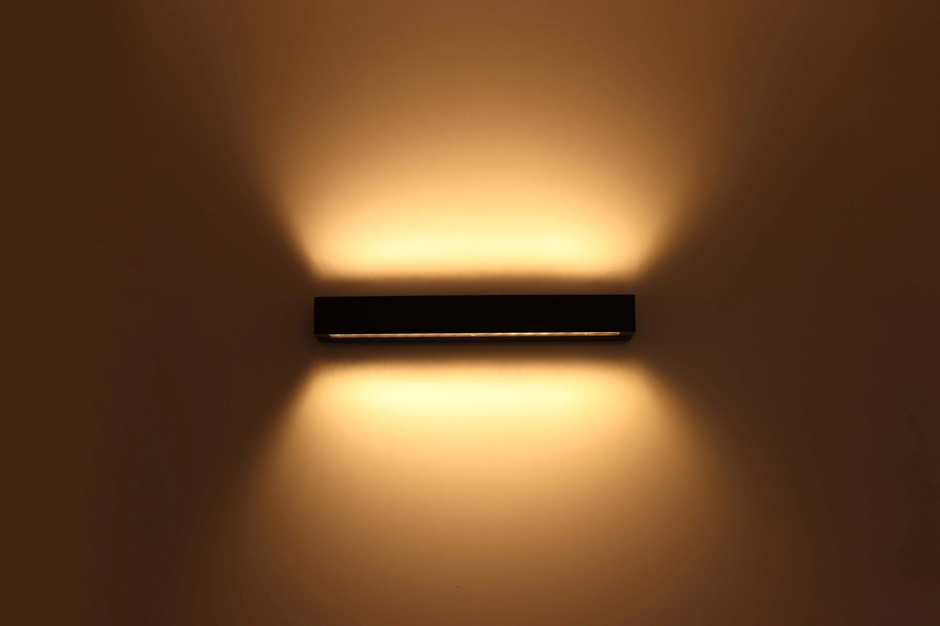 Wandlamp strak dip-switch - Zwart - 50cm IP65  46676