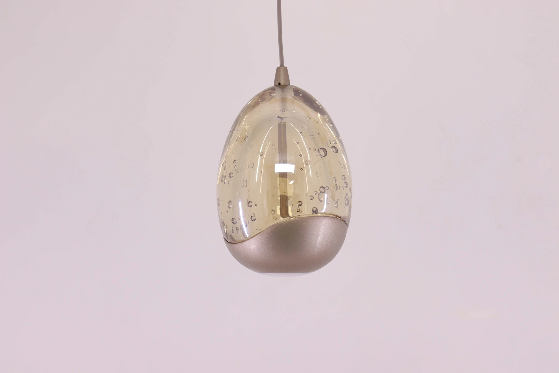 Hanglamp 5 lichts champagne Egg 46593