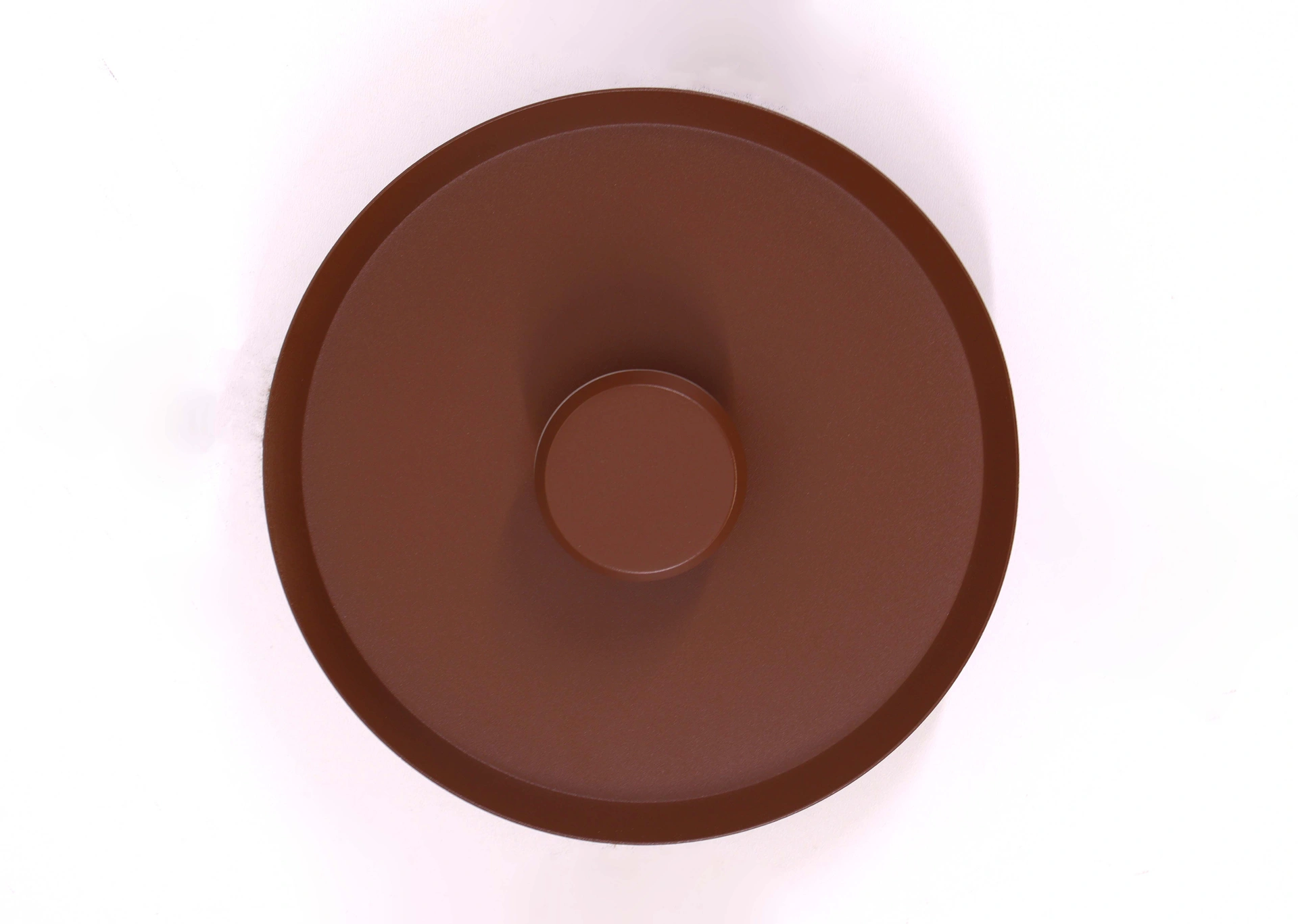 Plafondlamp rond 25cm donkerbruin - CCT dip switch niet dimbaar  46808