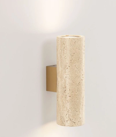 Wandlamp up/down verlichting GU10 Gold Metal Base 25 cm SW10528