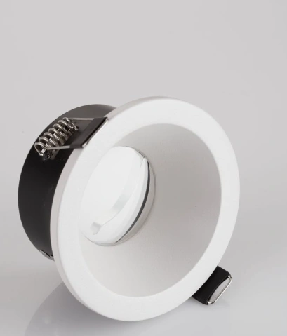 Inbouwspot GU10 wit aluminium IP65 - zaagmaat 7,2 cm SW10487