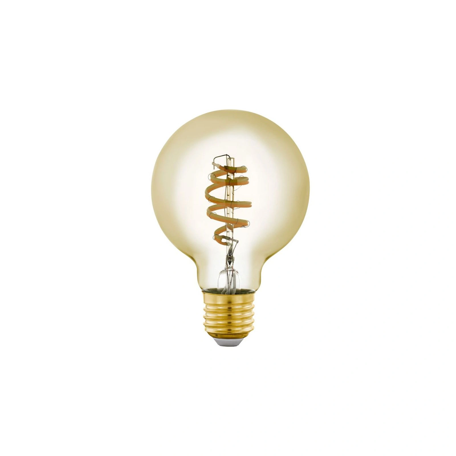 LED lamp 4 watt E27 goud dia 8cm dimbaar 52015