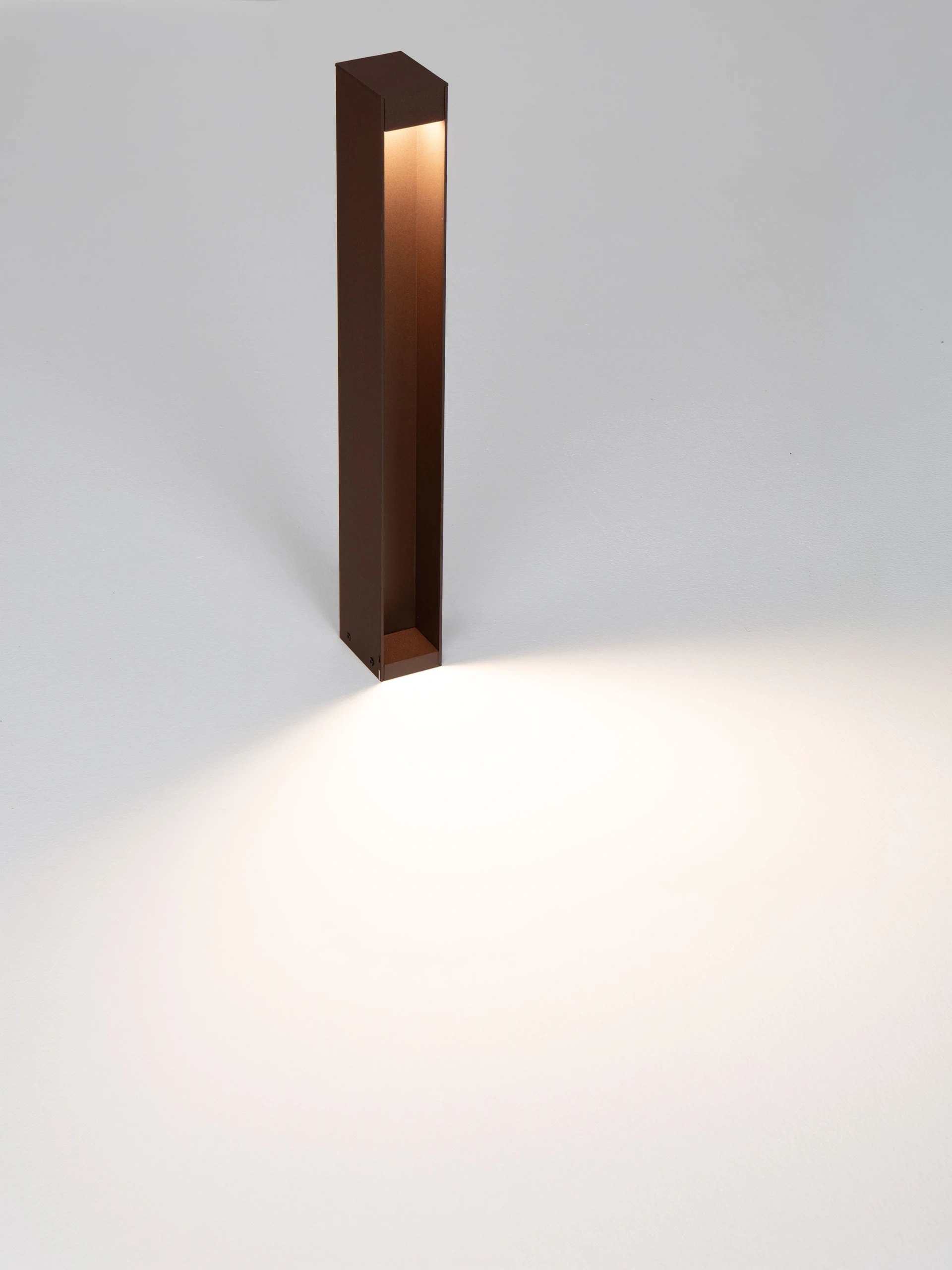 LED Tuinlamp Lunaro - roestbruin – 60 cm – Instelbare lichtkleur SW10567