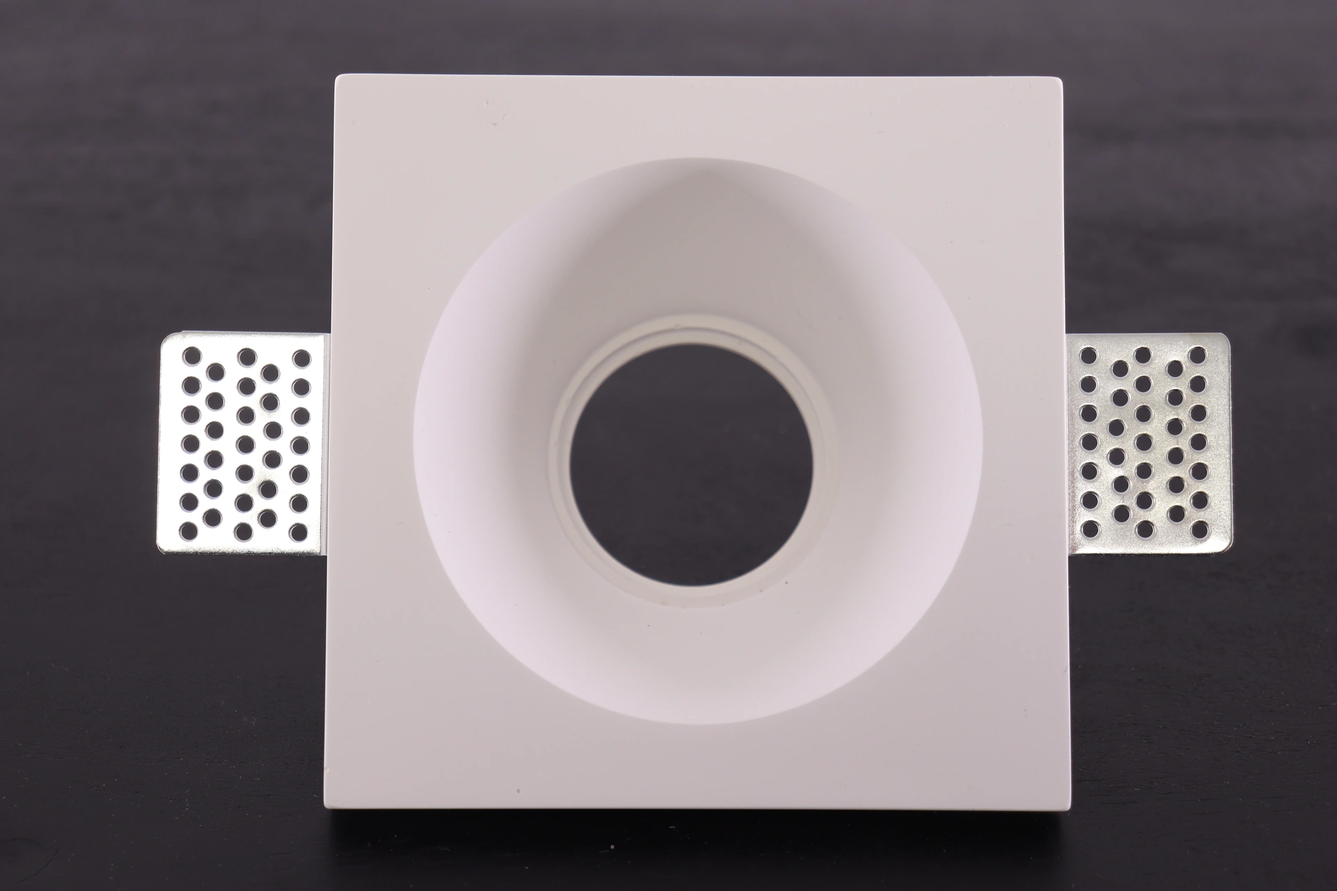 Trimless inbouwspot rond wit - binnenmaat dia 10cm  44929