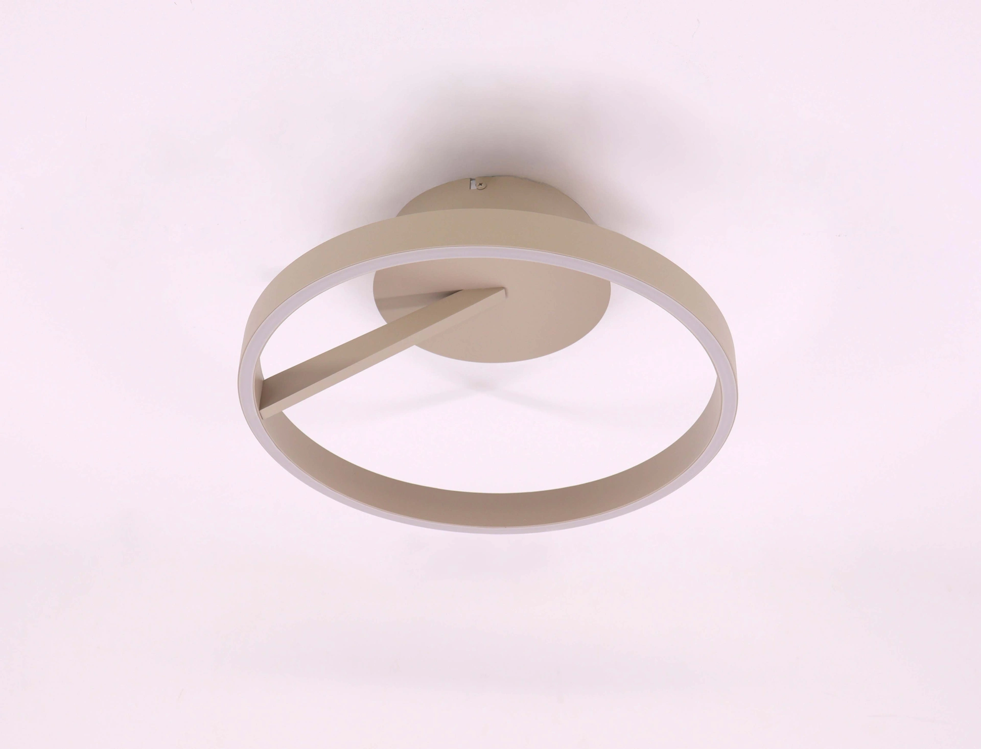 Plafondlamp zand/beige - Dia. 40cm - rond 3-standen 46572