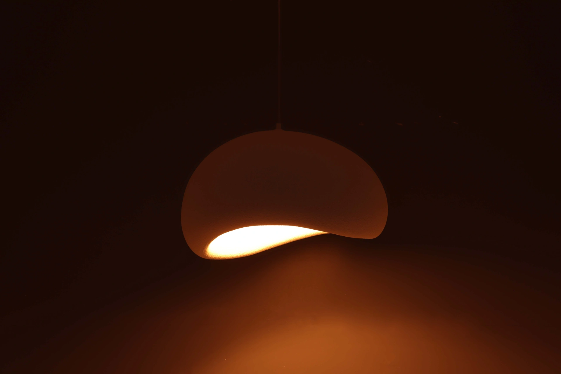 Hanglamp AERE Sandy White Ø 60 cm - Organisch Design 46695