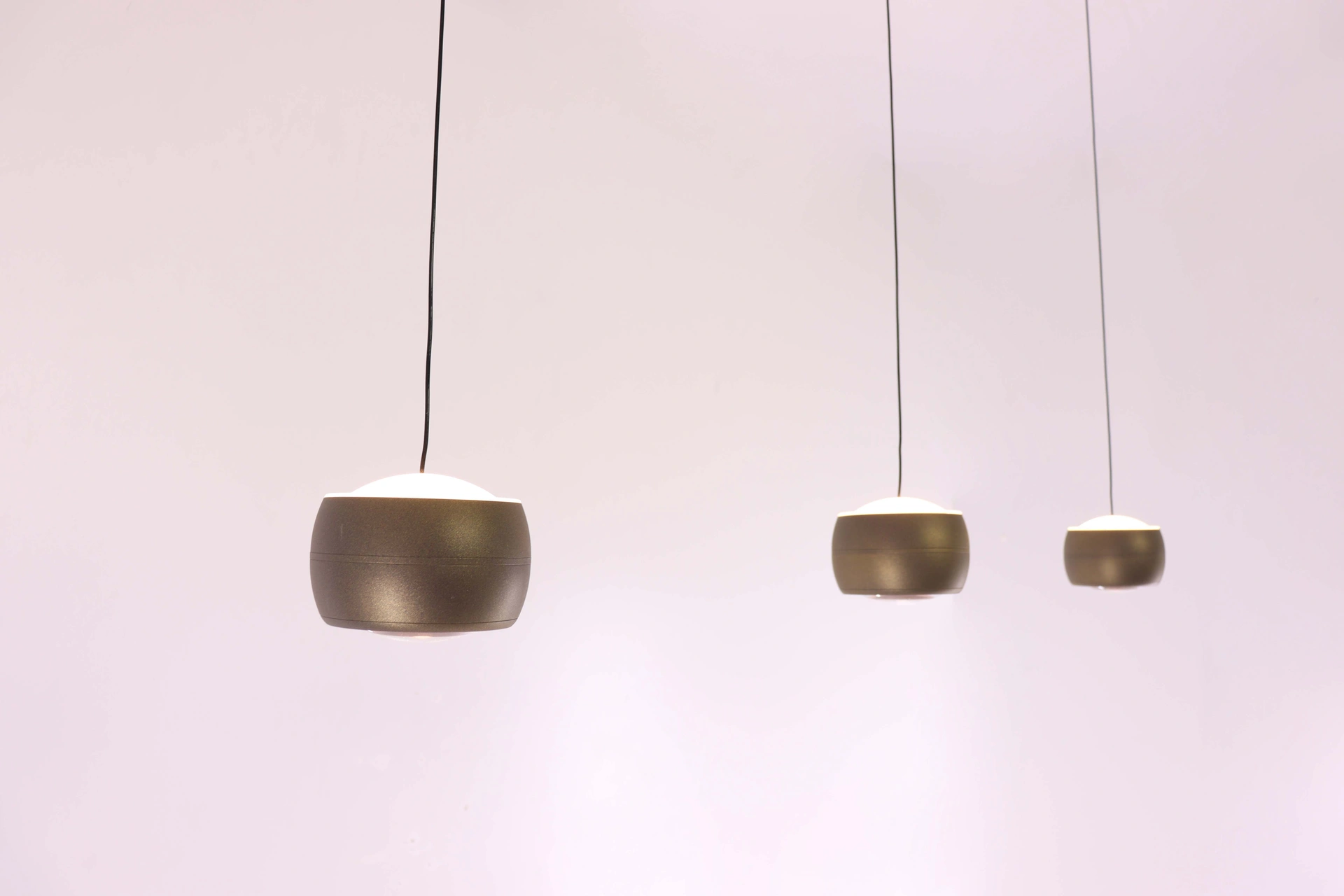 Hanglamp 3 lichts Lengte 120cm - brons goud - dim to warm 46569