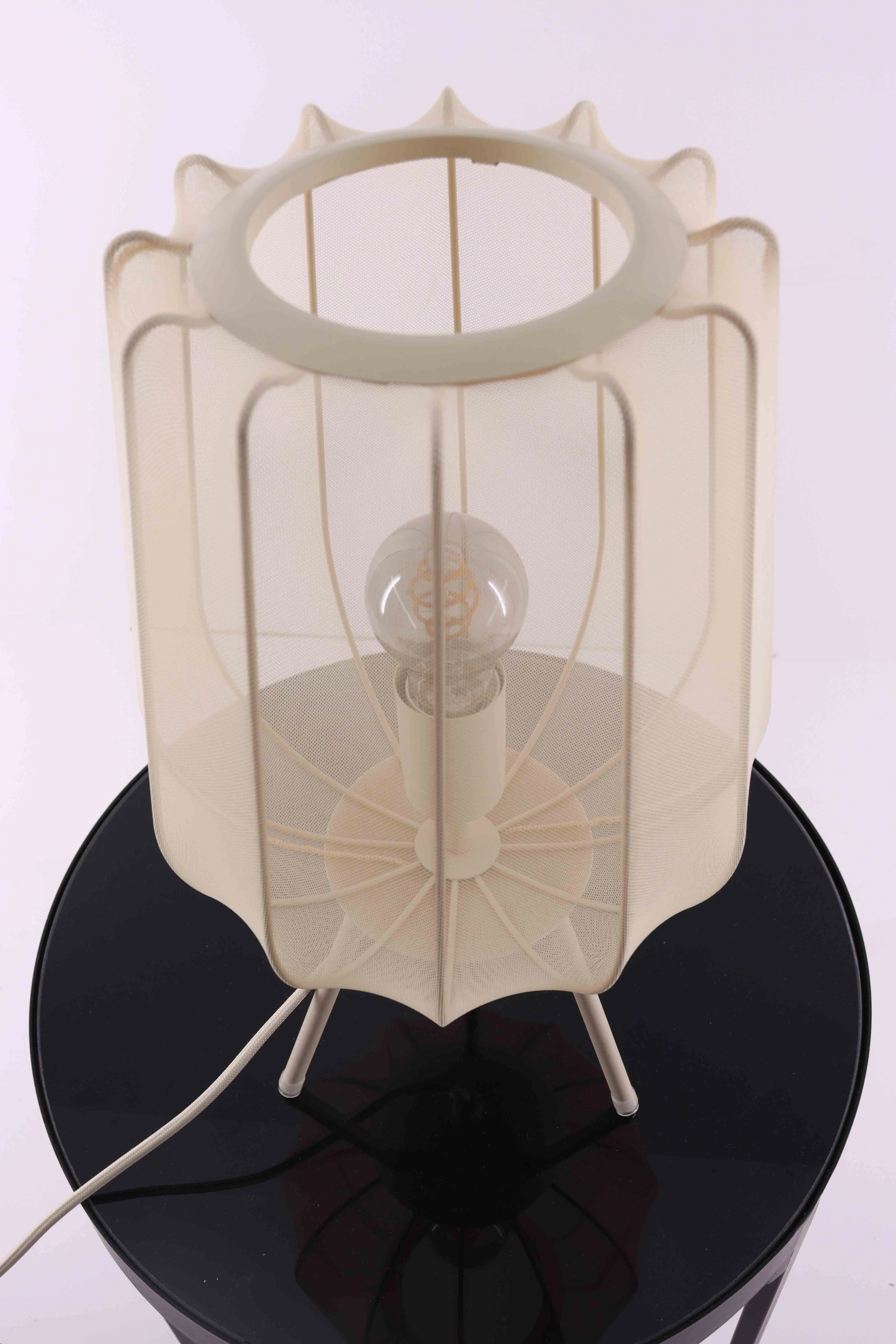 Tafellamp Plumee - zand gaas stof - 45cm hoog 44601