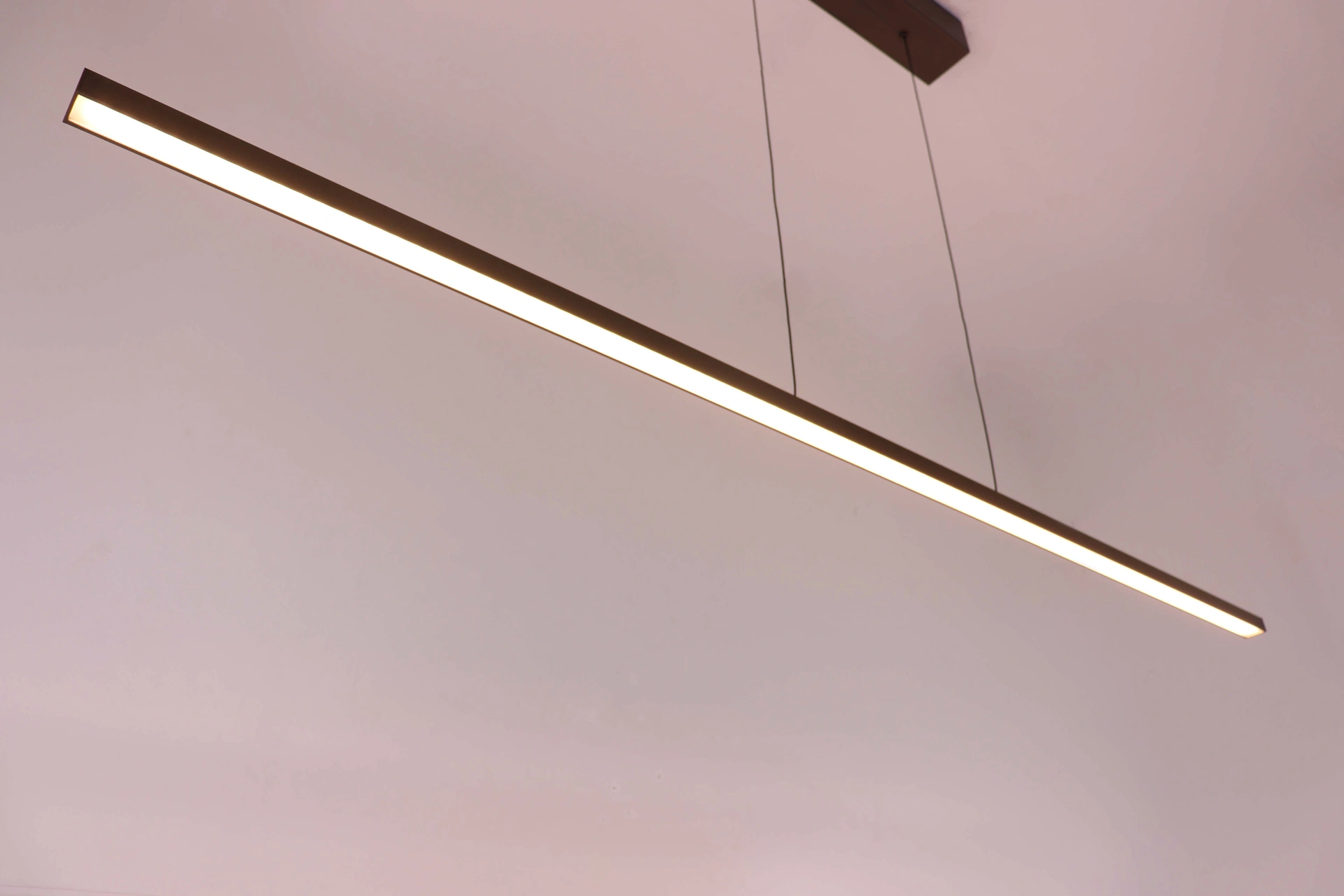 Hanglamp cacao strak - Easy lift - direct/indirect 150cm 46669