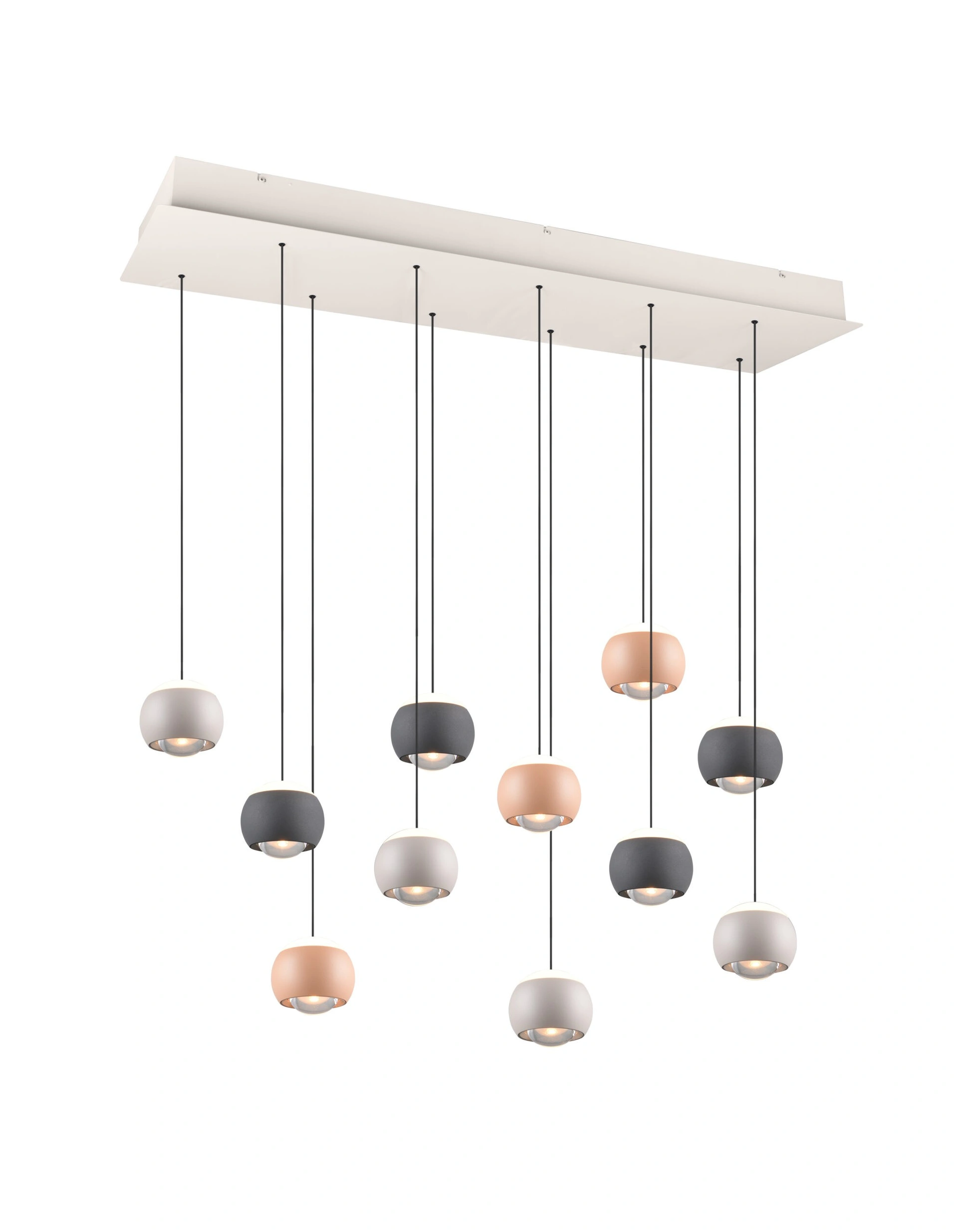 Musterring Cannon LED hanglamp 11-lichts multicolor – dimbaar 46725