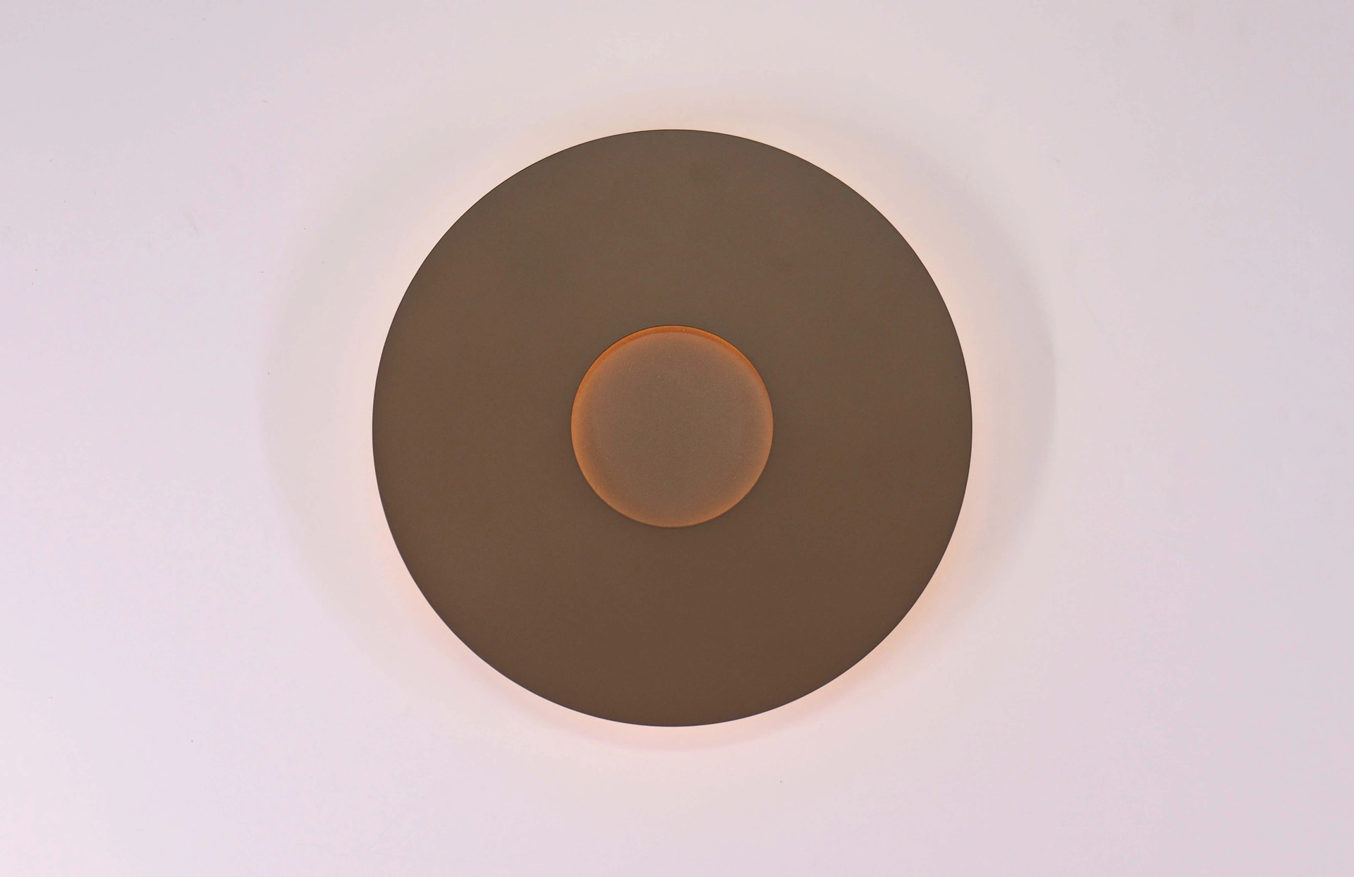 Moderne Plafondlamp Anodic Bruin 40 cm – 3 Standen Dimbaar met Memory – 2700K LED 46749