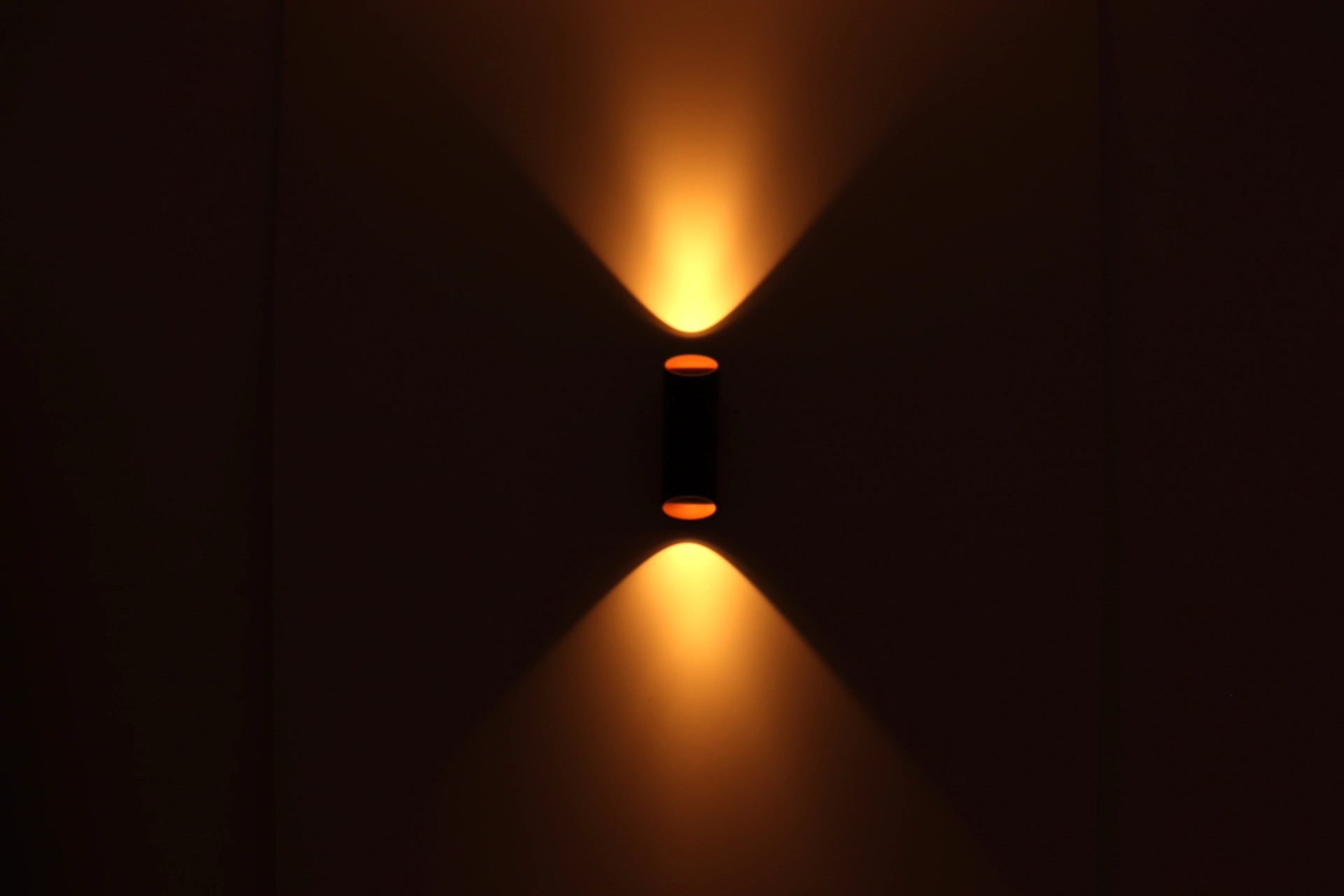 Buitenlamp koker roestbruin up/down IP54  46316