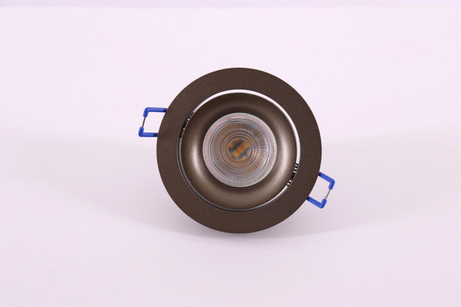Inbouwspot GU10 cacao - Zaagmaat 8cm - Kantelbaar 61233