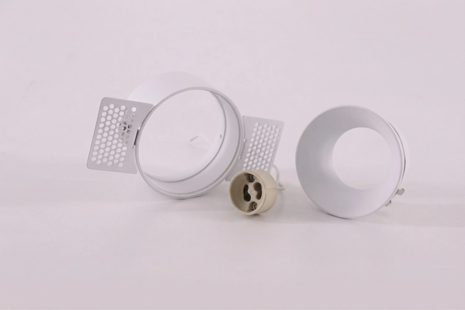 Trimless inbouwspot GU10 Wit – Zaagmaat 8 cm 46153