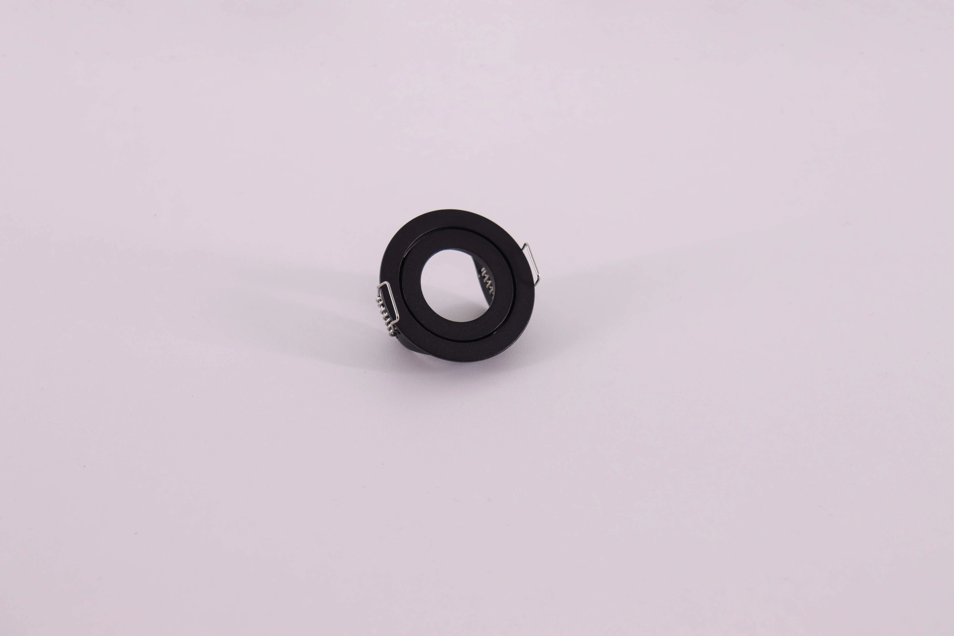 Zwarte ronde mini inbouwspot - Diameter 55 mm – zaagmaat 48 mm – geschikt voor Mini GU10 & MR11 46600