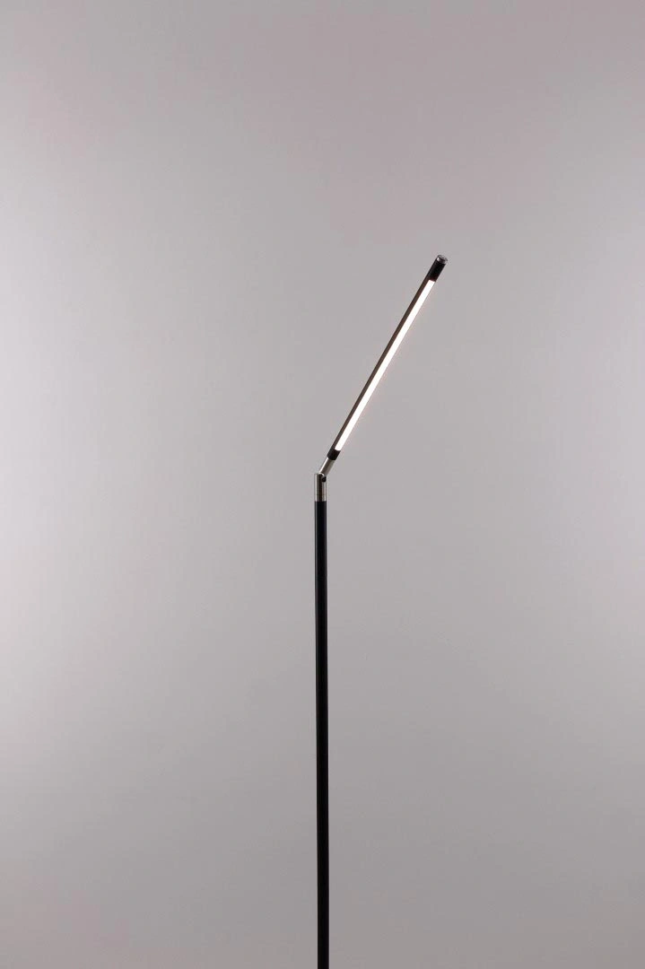 Staande Leeslamp Zwart | Pipe Design | LED Dimbaar 40332